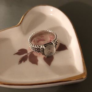 Petite Wheaton Ring, Prasiolite